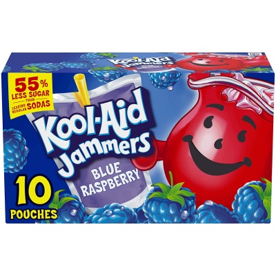 Kool - Aid Jammers Blue Raspberry 10 ct  6 oz